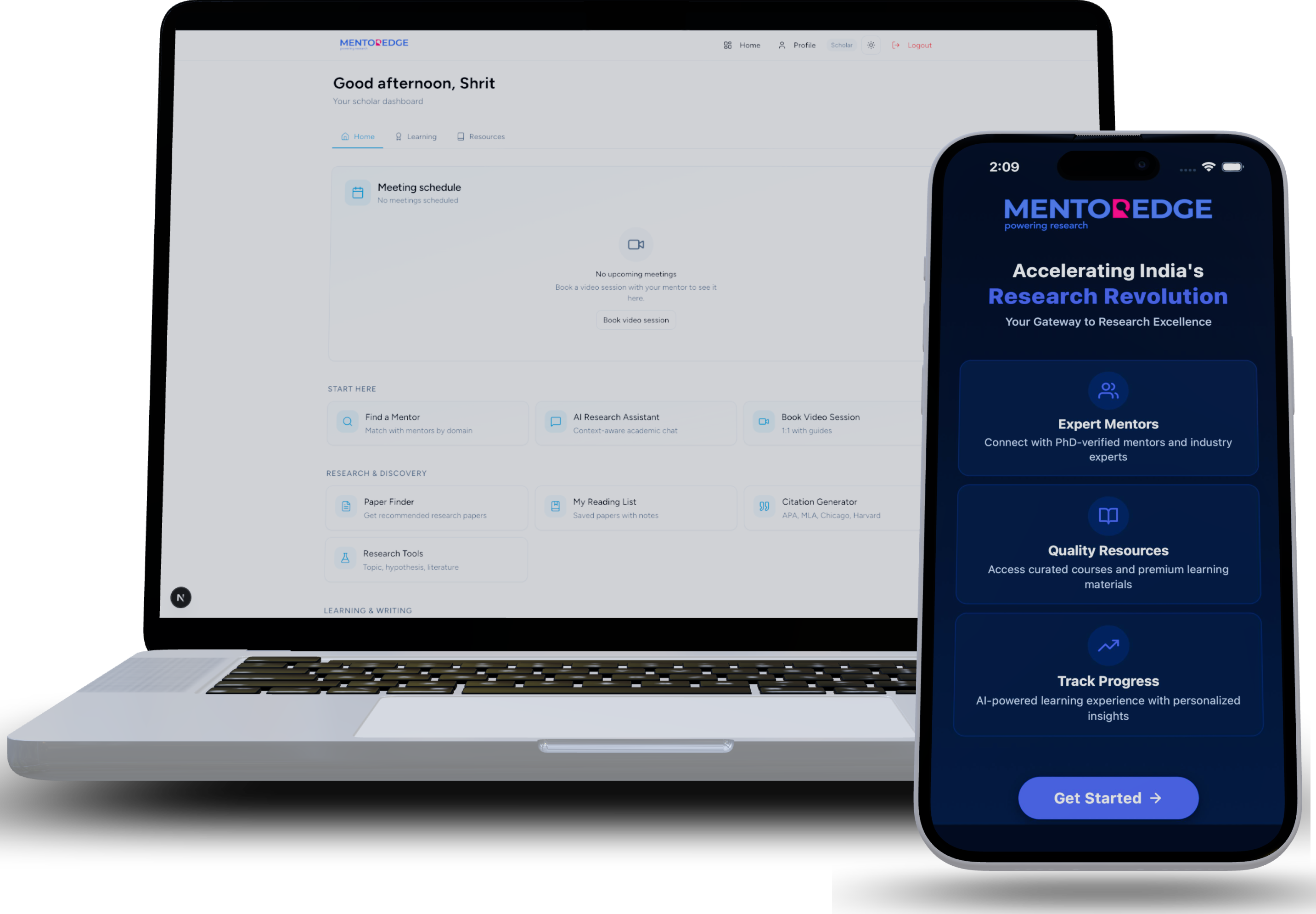 MentorEDGE team and researchers